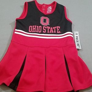 Ohio State Girls Cheerleader Outfit NWT XS